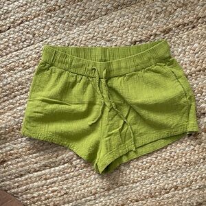 Green Women's Shorts